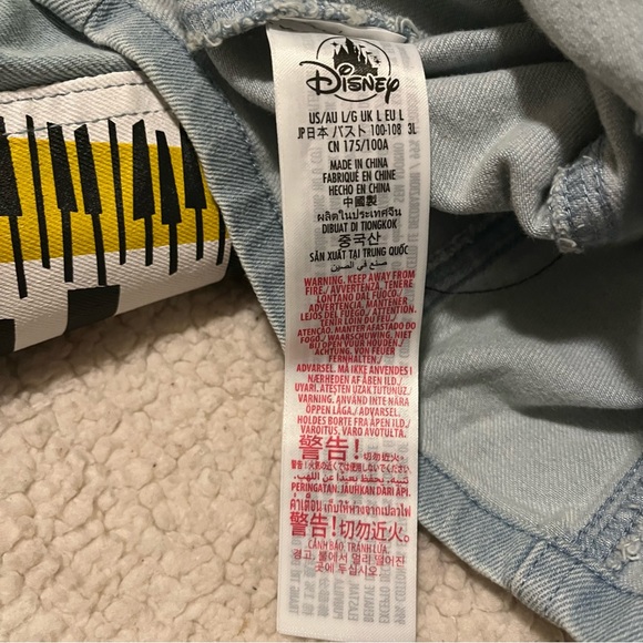 DISNEY Pixar ‘Soul’ denim jean jacket large - Picture 12 of 12